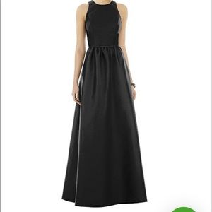 Black Alfred Sung dress style D707. Size 4